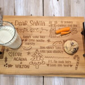 Customized Santa Serving Tray