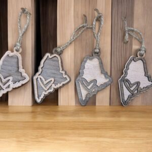 Small Maine Ornaments