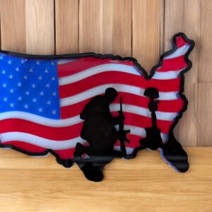 USA Soldier Wall Art