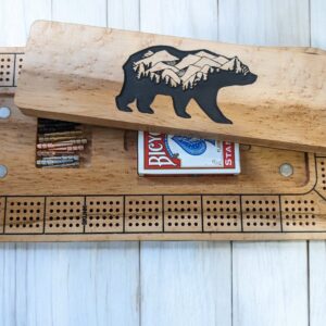 Rectangular Cribbage Board