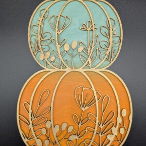 Double Stacked Pumpkins