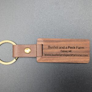 Personalized Wooden Keychain
