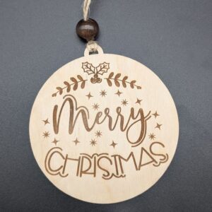 Merry Christmas Ornament
