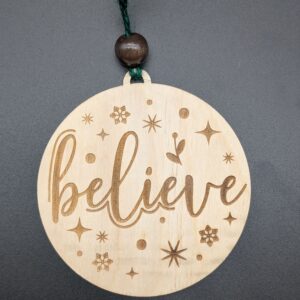 Believe Ornament