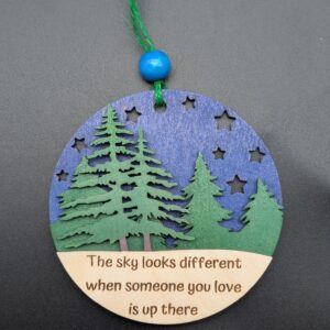 Sky Looks Different Ornament