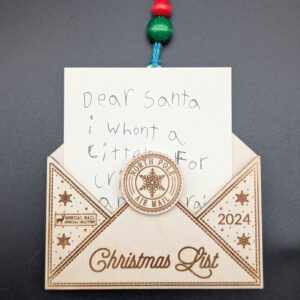 Christmas List Ornament