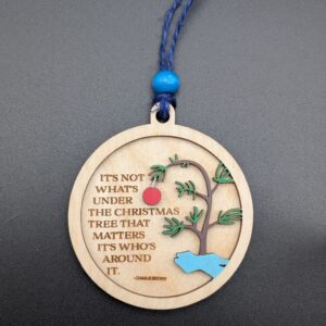 Under the Christmas Tree Ornament