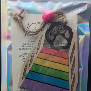 Story Card Rainbow Bridge Ornament