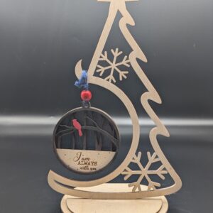 Christmas Tree Ornament Display