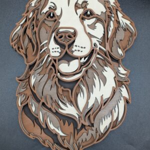 Dog Layered Art